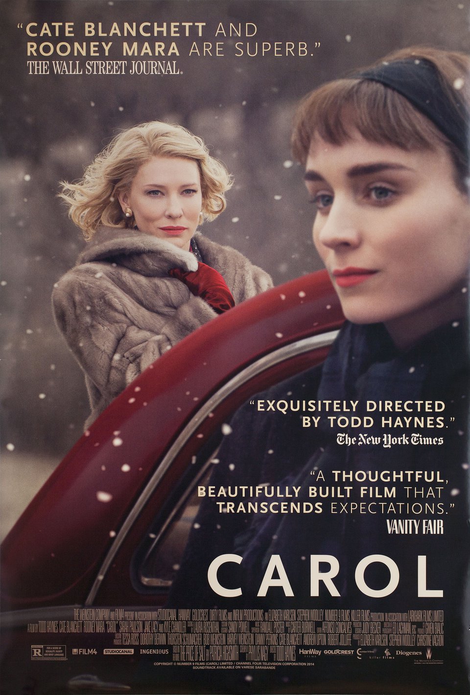 Find and Collect Carol 2015 Movie Posters – Exclusive Designs Available