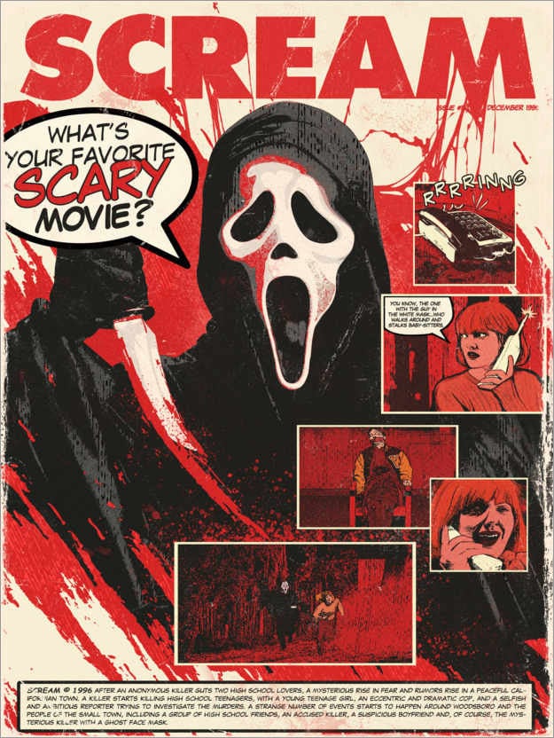 Scream Poster: A Must-Have for Horror Movie Fans