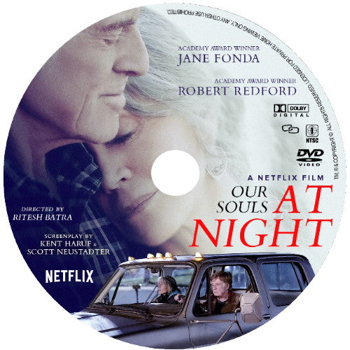 Discover Our Souls at Night DVD: An Emotional Journey with Redford and Fonda