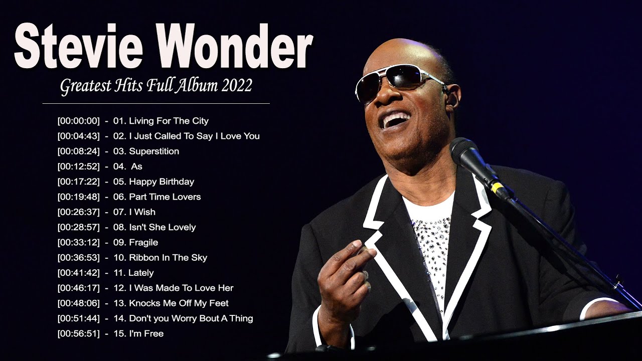Stevie Wonders Greatest Hits: The Ultimate Playlist of His Top Songs