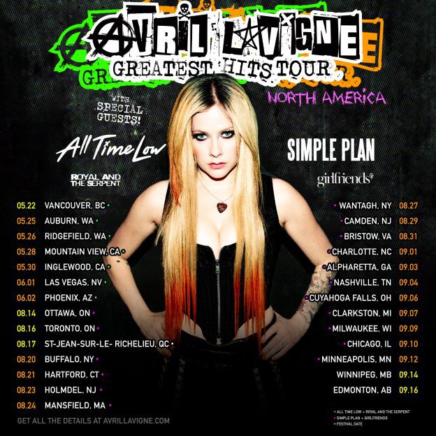Avril Lavigne Blossom 2024 Tour: Dates, Tickets, and Setlist Details