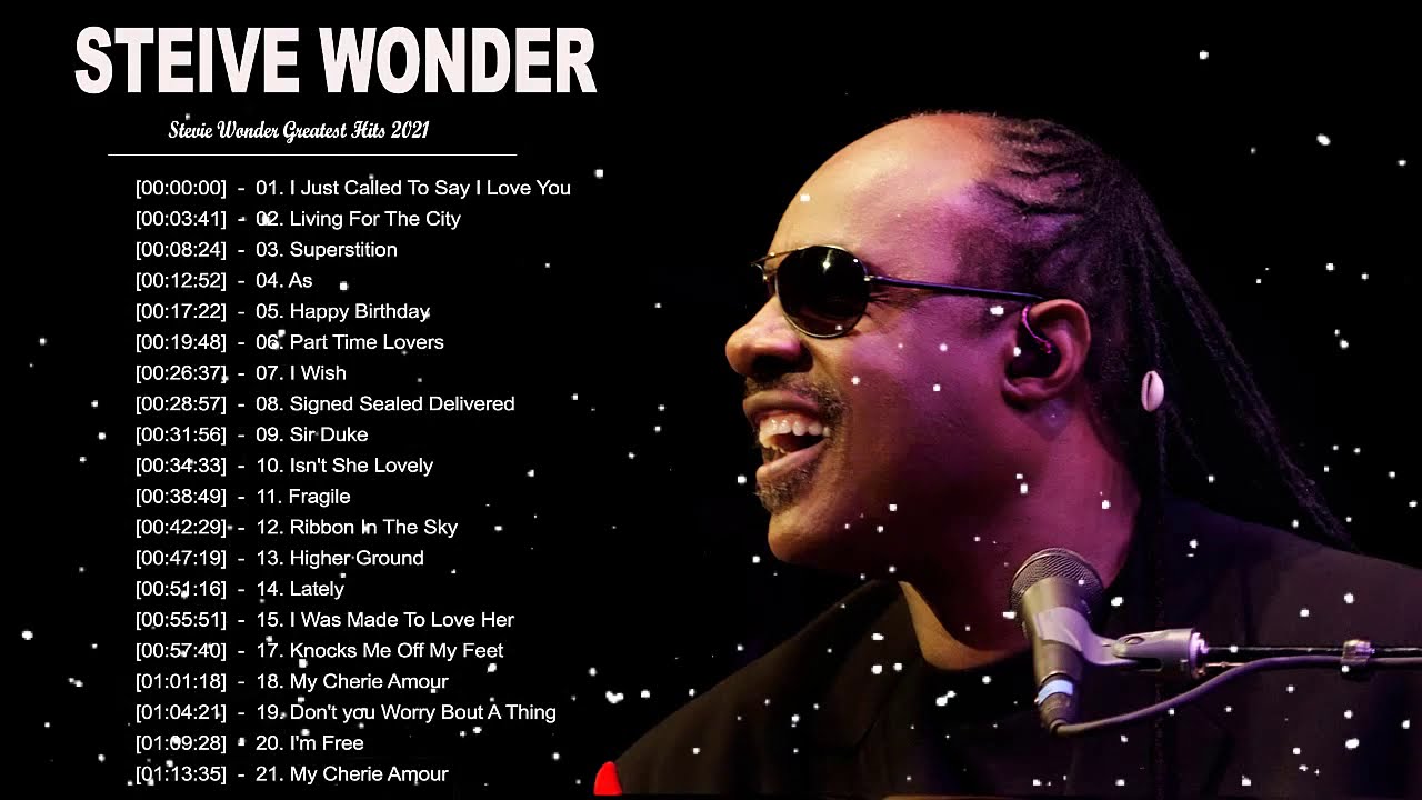 Stevie Wonders Greatest Hits: The Ultimate Playlist of His Top Songs