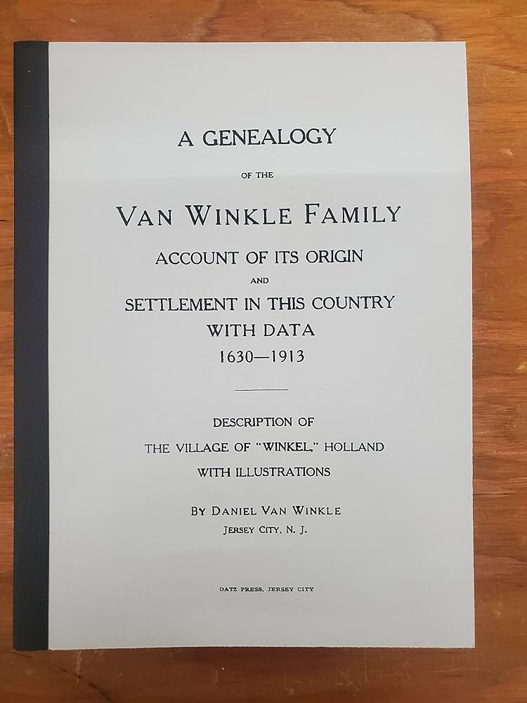 Explore the Family Tree and History of William Basil Van Winkle