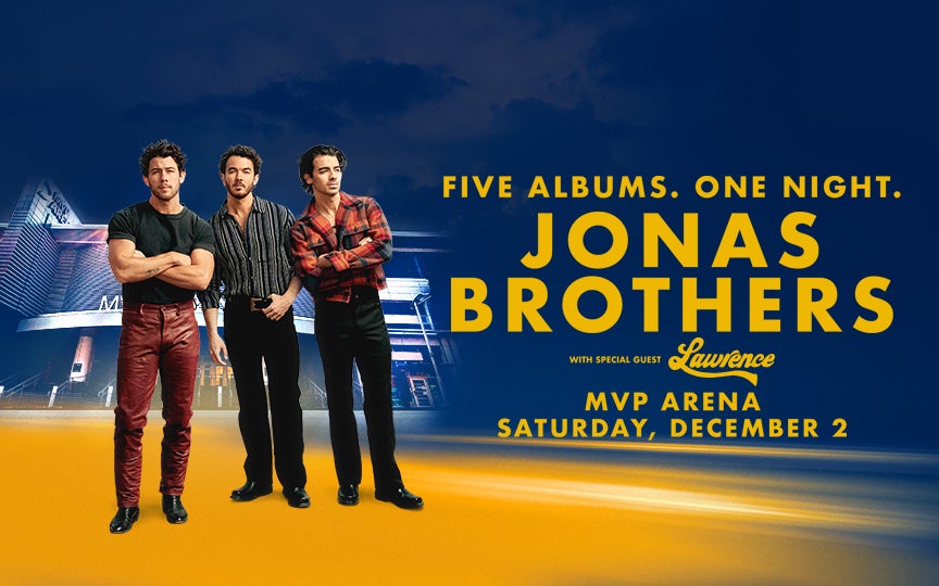 Upcoming Jonas Brothers Show at Albany's MVP Arena in December