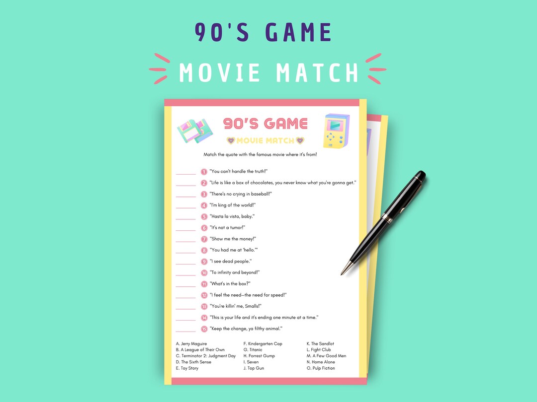 1990s Movie Trivia: Easy and Fun Quiz Questions for Movie Buffs
