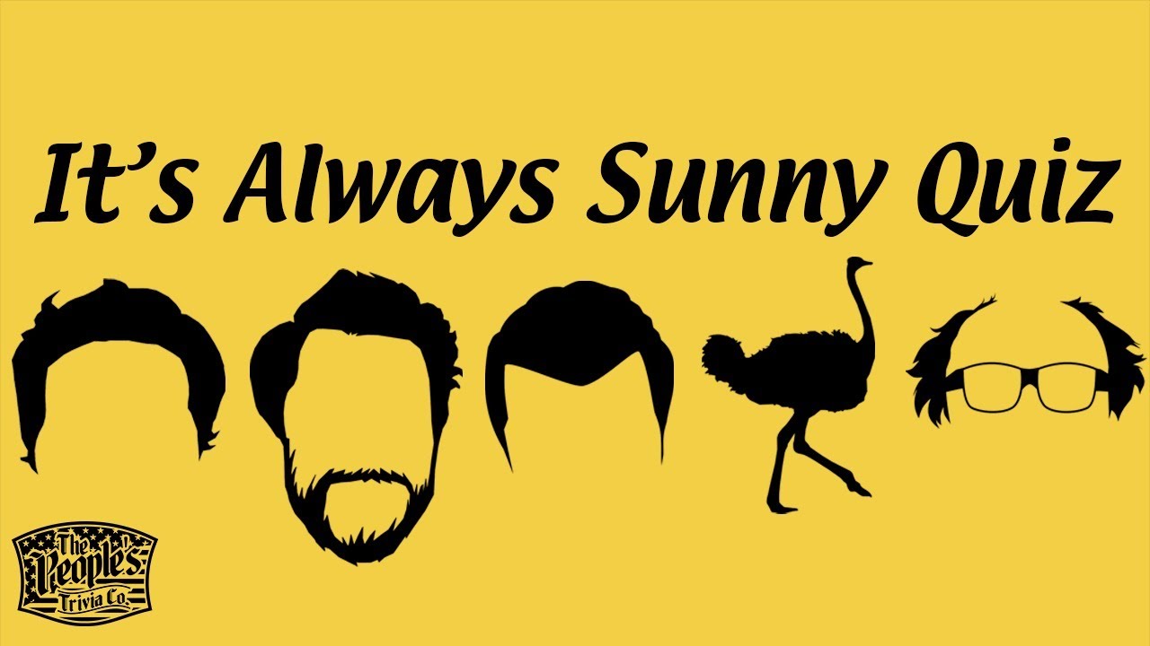 always sunny quiz