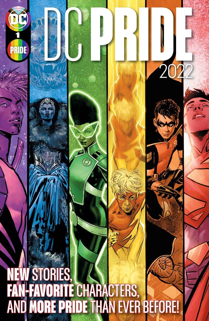 Top DC Pride Covers Featuring Iconic LGBTQIA+ Characters