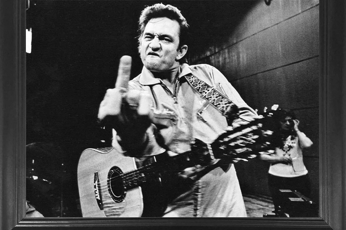 Exploring the Legacy of Johnny Cash's Famous 1969 Flip Off Photo