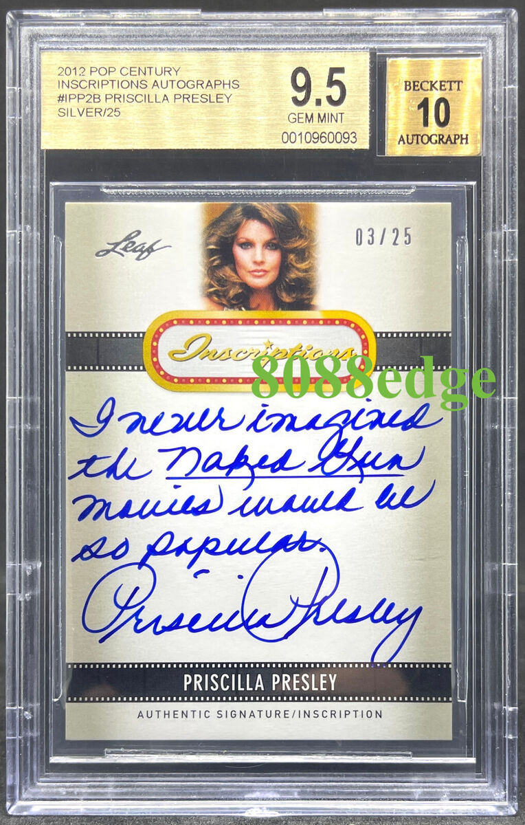 Buy Priscilla Presley Autographed Items: Authentic Signatures & Collectibles