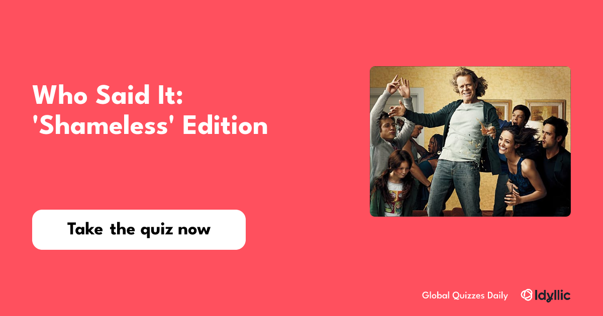 Shameless US quiz