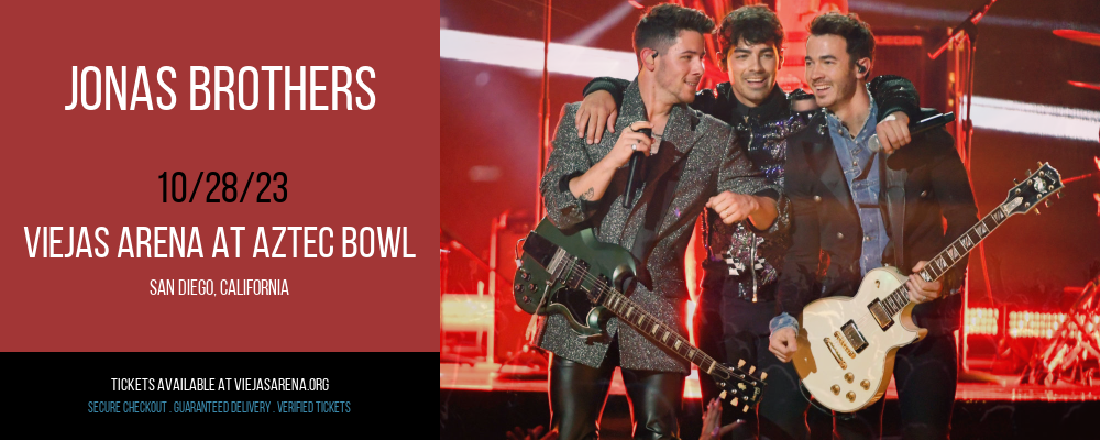 Experience the Jonas Brothers Live in San Diego at Viejas Arena in 2024