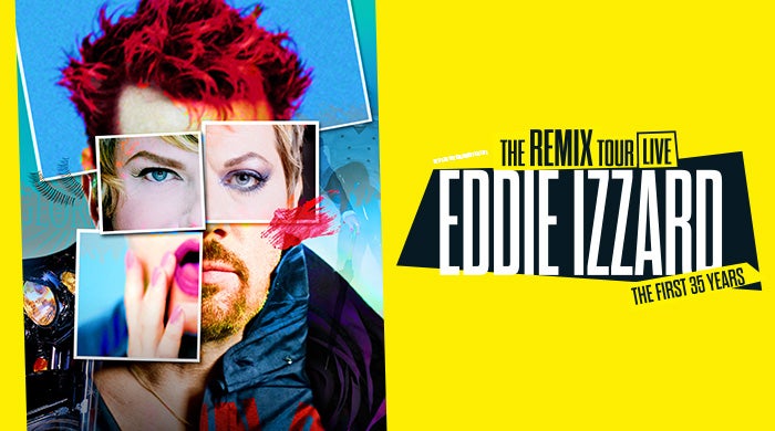 Eddie Izzard Live in Seattle: Dont Miss The Remix Tour at McCaw Hall