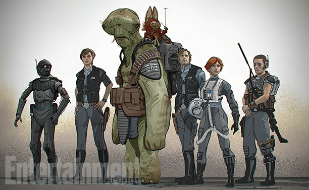 Star Wars Rogue One Concept Art: A Look at Early Designs