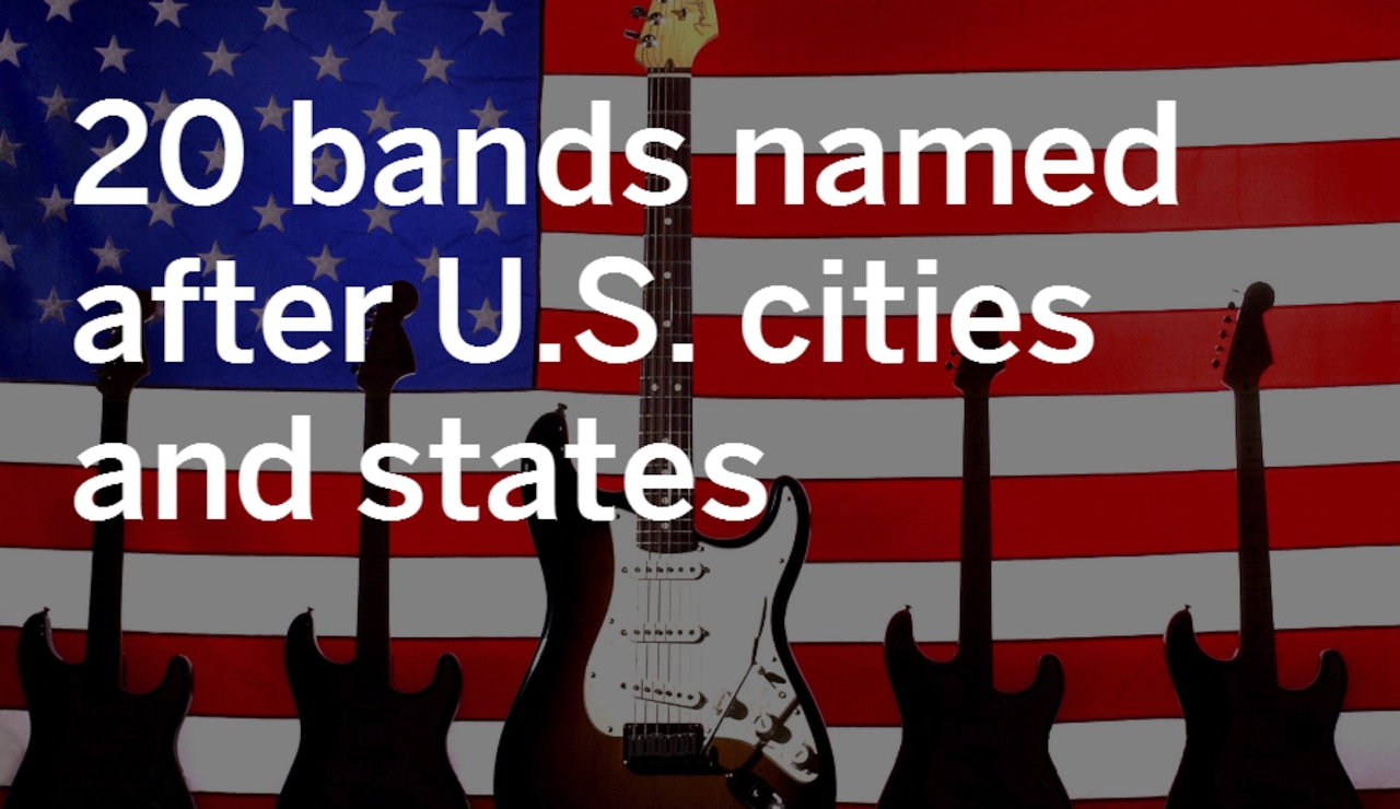 Bands Names After States: How Many Bands Are Named After American States?