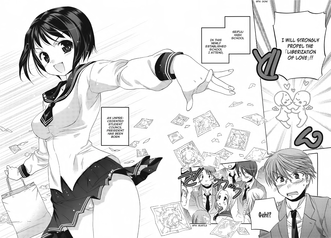 Looking for Wife Student Council President Manga Uncensored? Here It Is