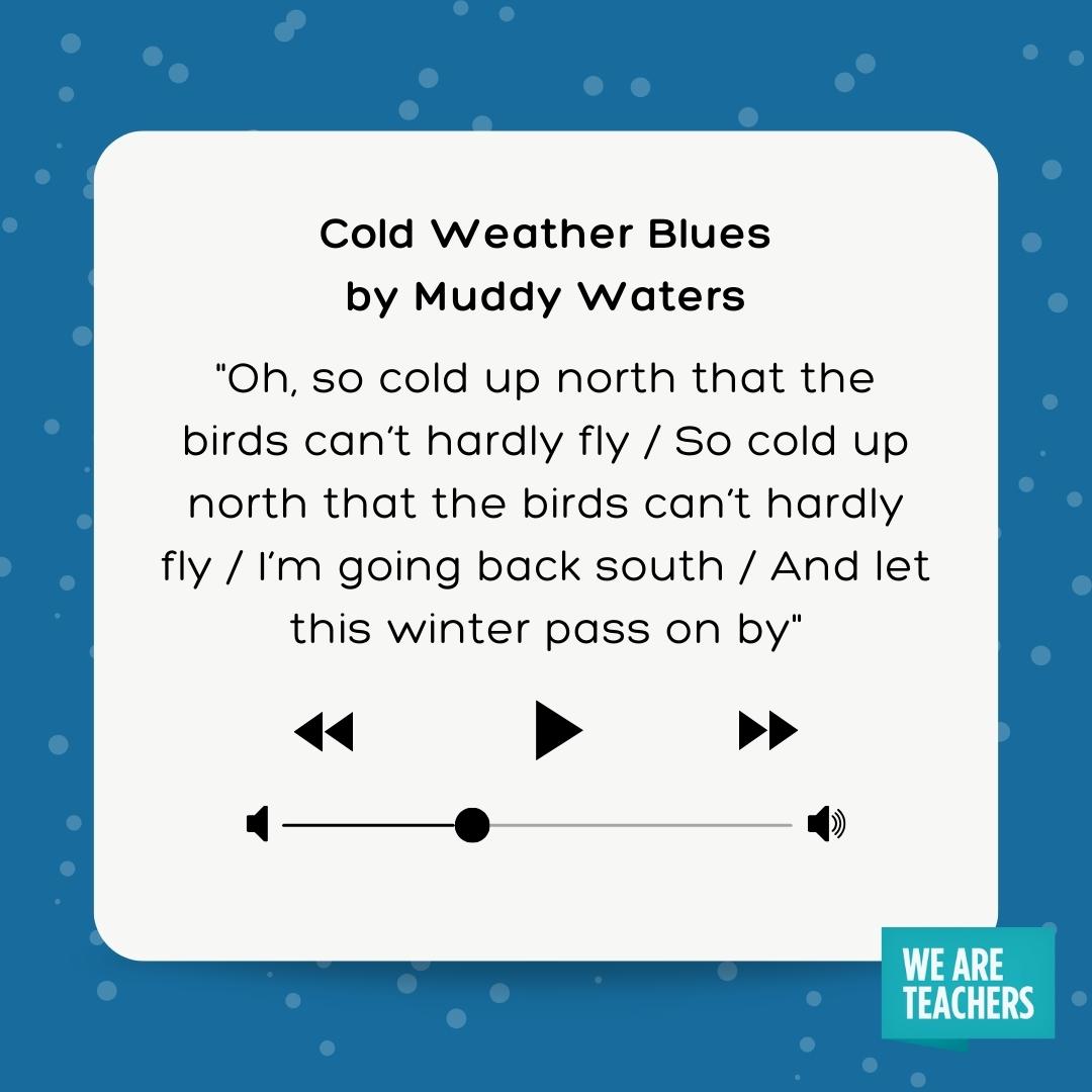 Feeling the Freeze? Here Are Some Cool Songs About the Cold
