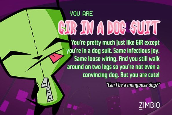 What Invader Zim Character Are You? Answer These Questions!