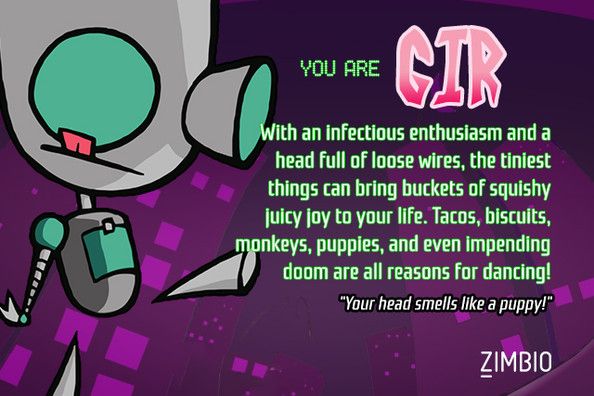 What Invader Zim Character Are You? Answer These Questions!